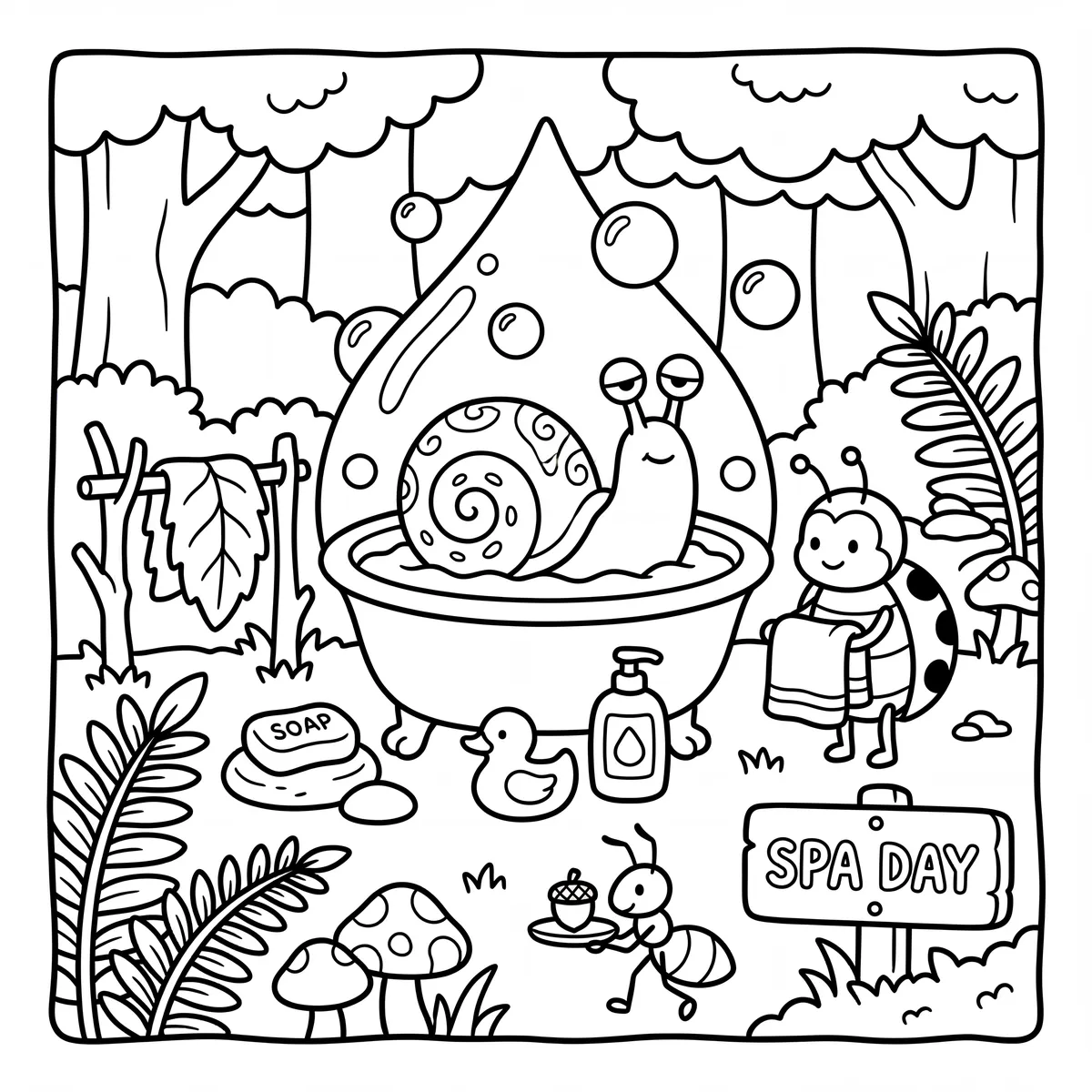 Sample coloring page